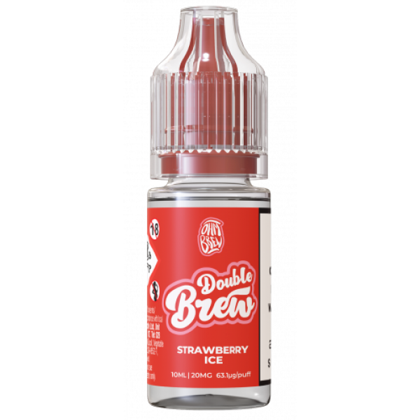 Double Brew Strawberry Ice 10 ml Nikotinsalz Liquid