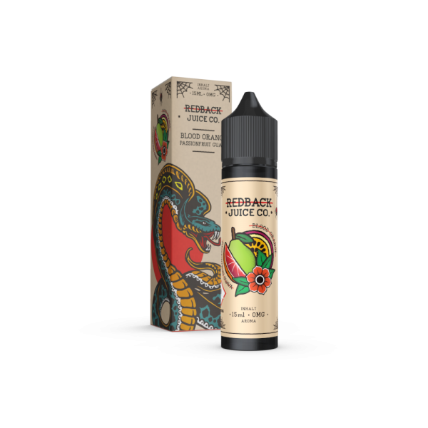Redback Juice Co. - Aroma Blood Orange Passionfruit Guava 15 ml